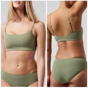 Athleta Bikini Top + Boyshort